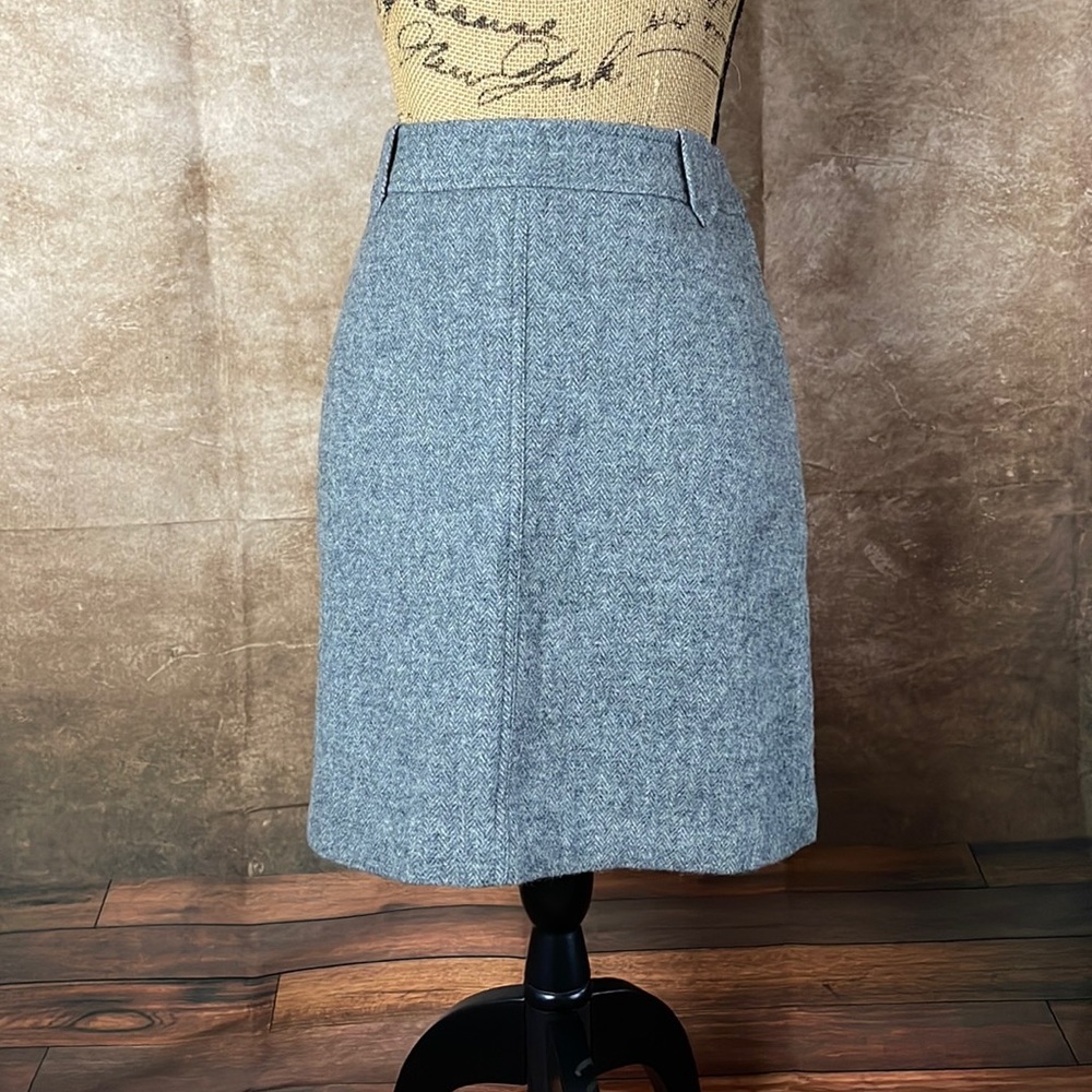 Dark/Light Academia Tweed A-Line Skirt